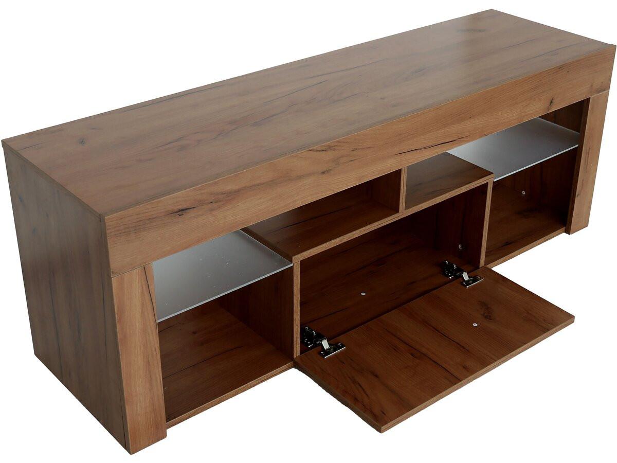 TV-MÖBEL hugo Braun - Braun, Holz (40/50/140cm) - Habitat Garten