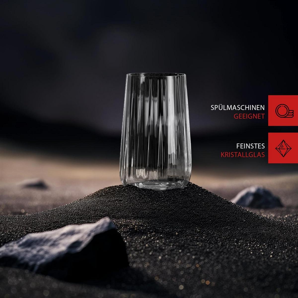 LONGDRINKGLÄSER Lifestyle transparent 510 ml 4er Set - Transparent, Glas (0.51L) - Spiegelau