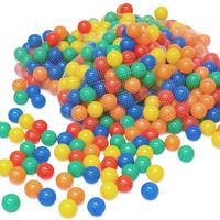 BÄLLEBAD-BÄLLE 100 Stück, bunt, 6 cm - Multicolor, Kunststoff (6/6/6cm) - Littletom