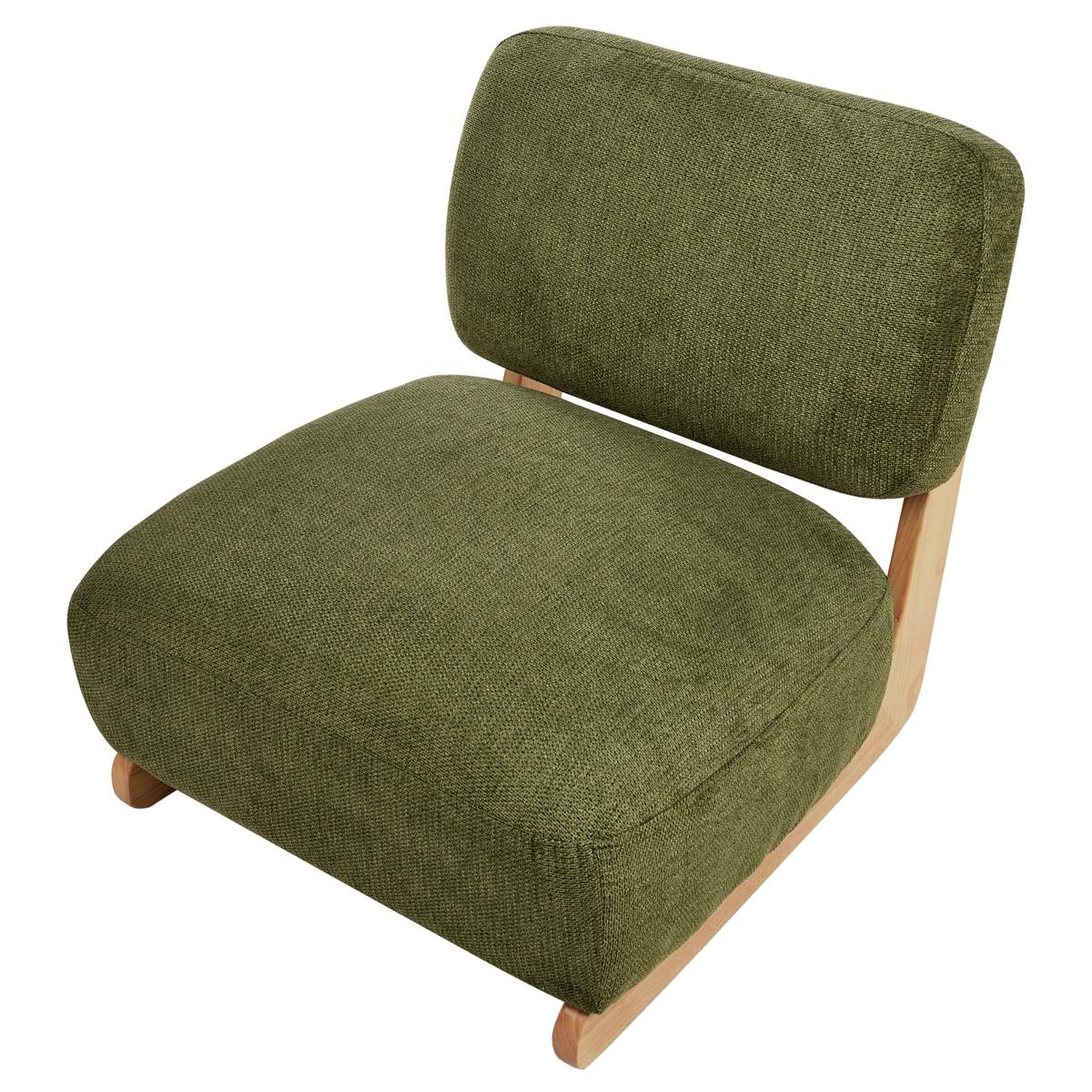SESSEL Stoff Grün Kokkola - Grün, Textil (66/71/79cm) - Beliani