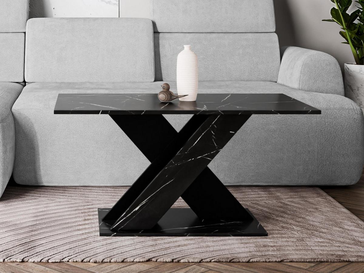 COUCHTISCH Toxx - Schwarz, Holzwerkstoff (60/110/55cm) - MIRJAN24