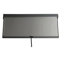 SEITENWAND FÜR PERGOLA Anthrazit - Anthrazit, Textil (271/205/1cm) - MCW