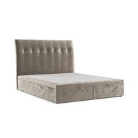 POLSTERBETT Kelsea mit Stauraum 180/200 cm Beige im Lotta Stoff - Beige/Schwarz, Holz/Holzwerkstoff (180/200cm) - AltaBeds