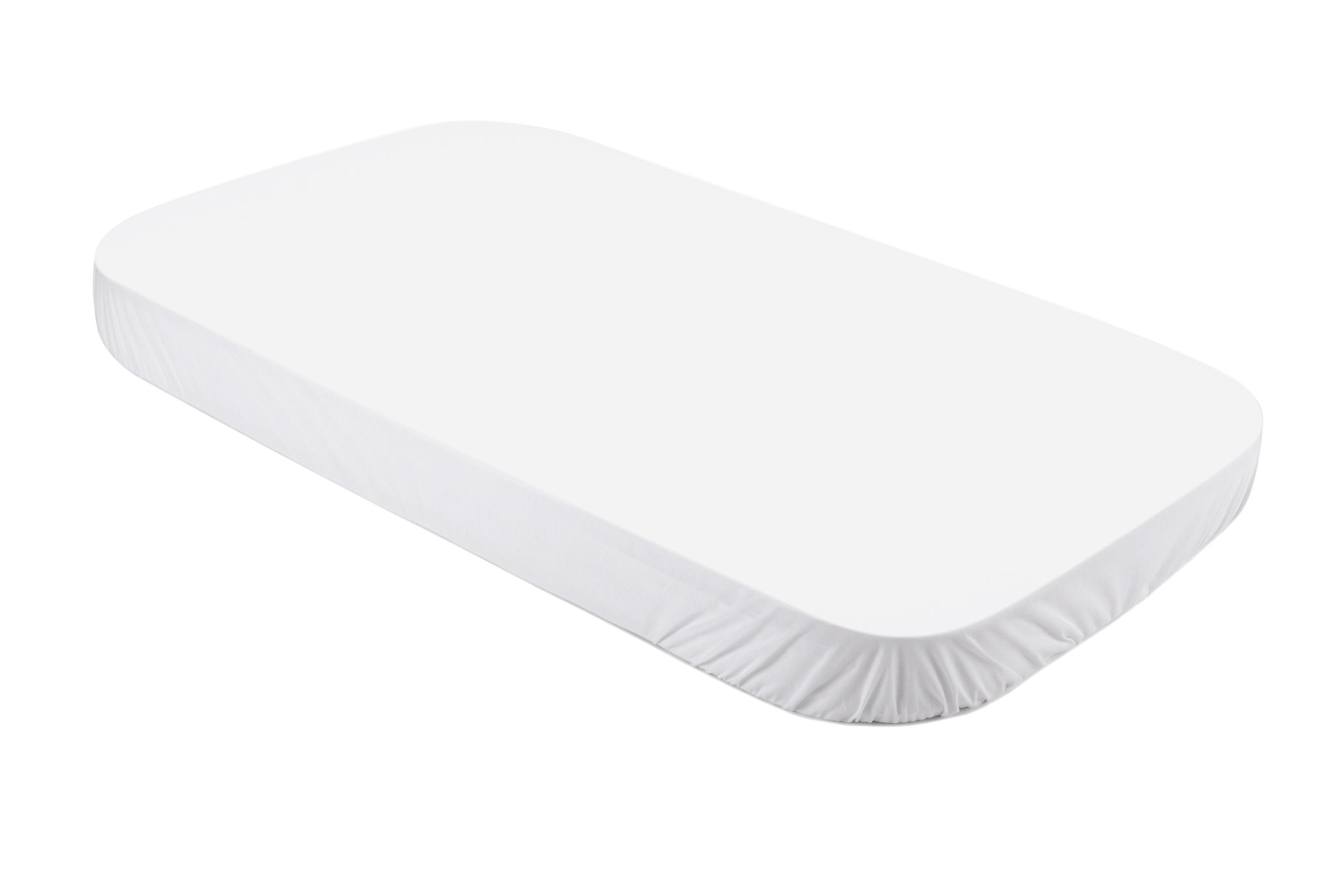 BABY Spannbettlaken 7in1 - Weiß, Textil (73/124cm) - waldin