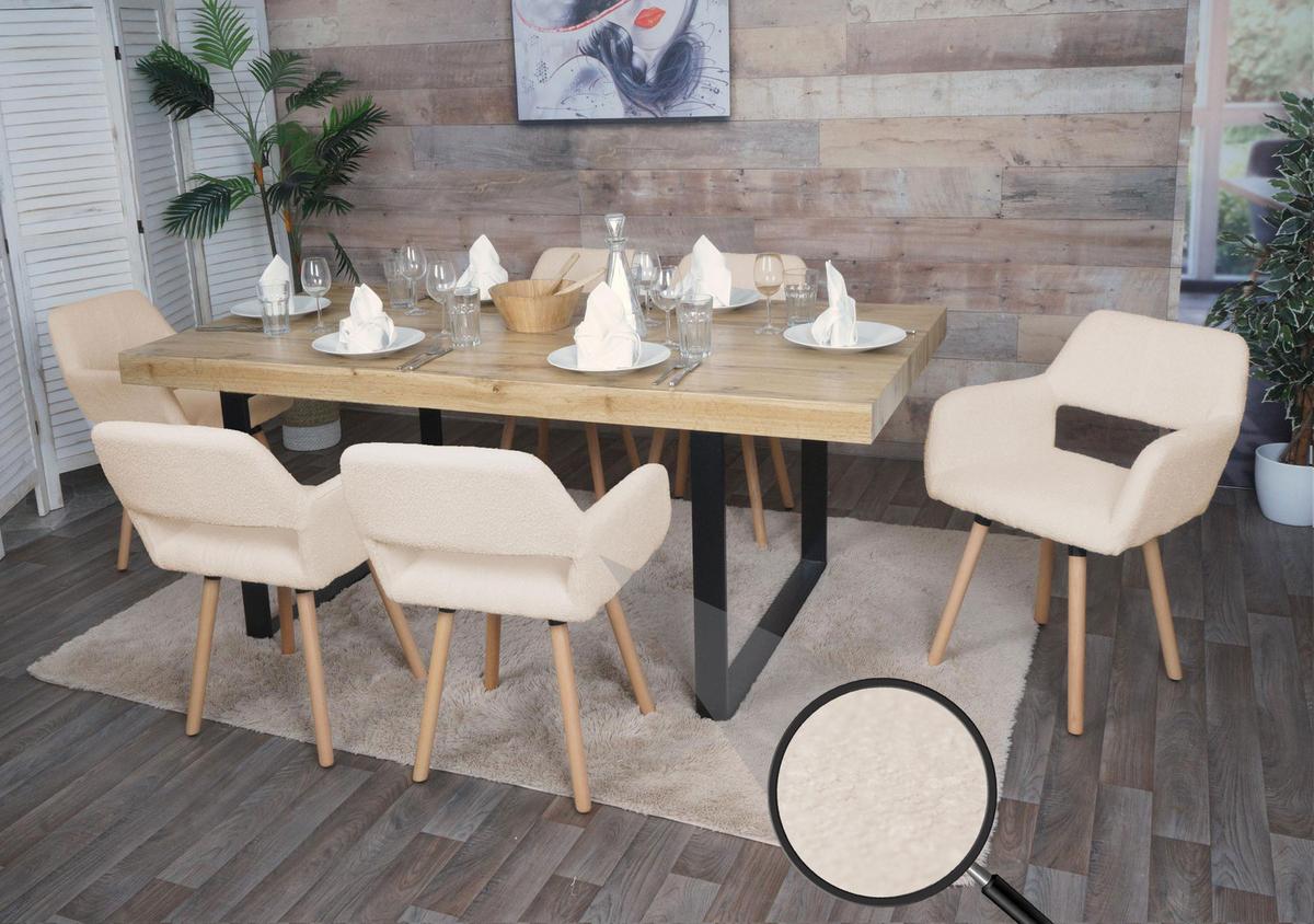 ESSZIMMERSTUHL Beige - Beige, Textil (56/80/53cm) - MCW