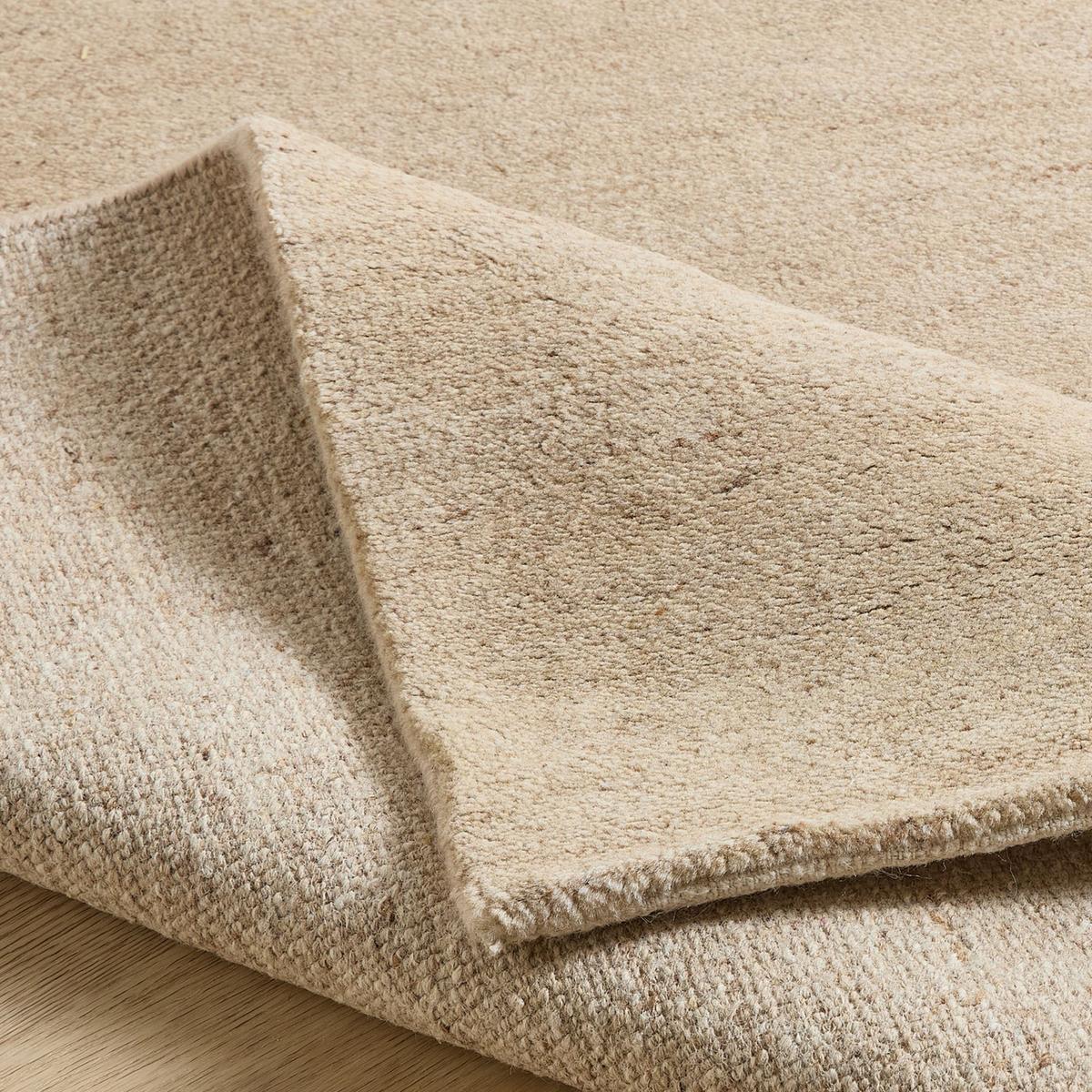 WOLLTEPPICH Terra 200x250 cm - Sandfarben, Textil (200/250cm) - Natur Pur