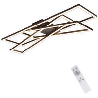 LED-DECKENLEUCHTE Talsen 23.5/23.5/13.5 cm - Schwarz, Metall (23.5/23.5/13.5cm) - ZMH