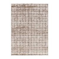 KURZFLORTEPPICH Creme / Braun Ceres 160/235 cm - Creme, Textil (160/235cm) - Atticgo