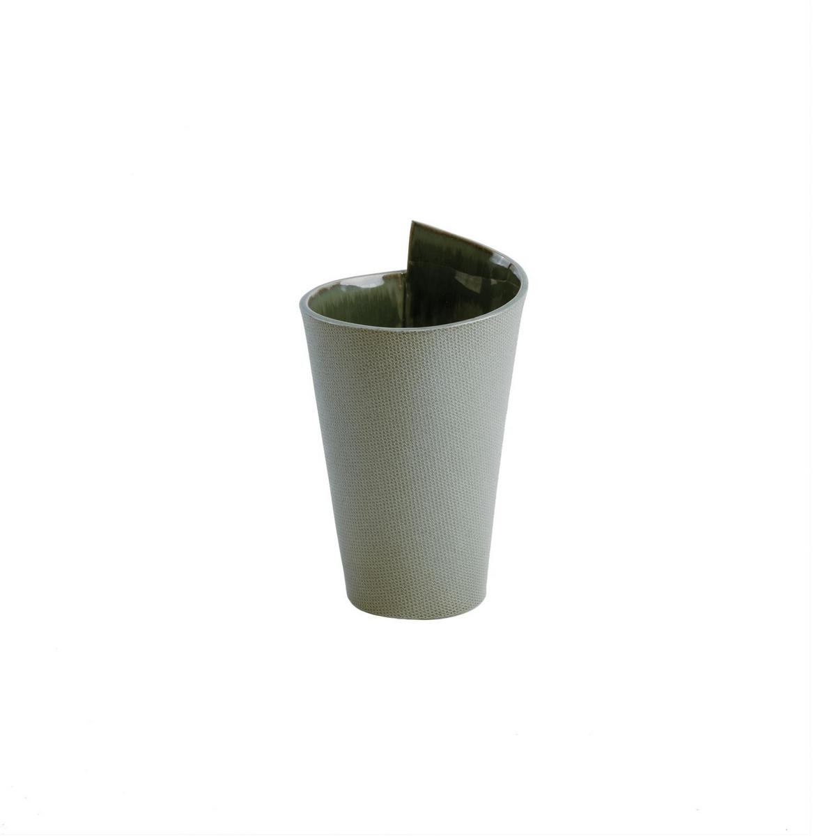 VASE Sirikit grün 19 cm - Grün, Keramik (19cm) - Goebel