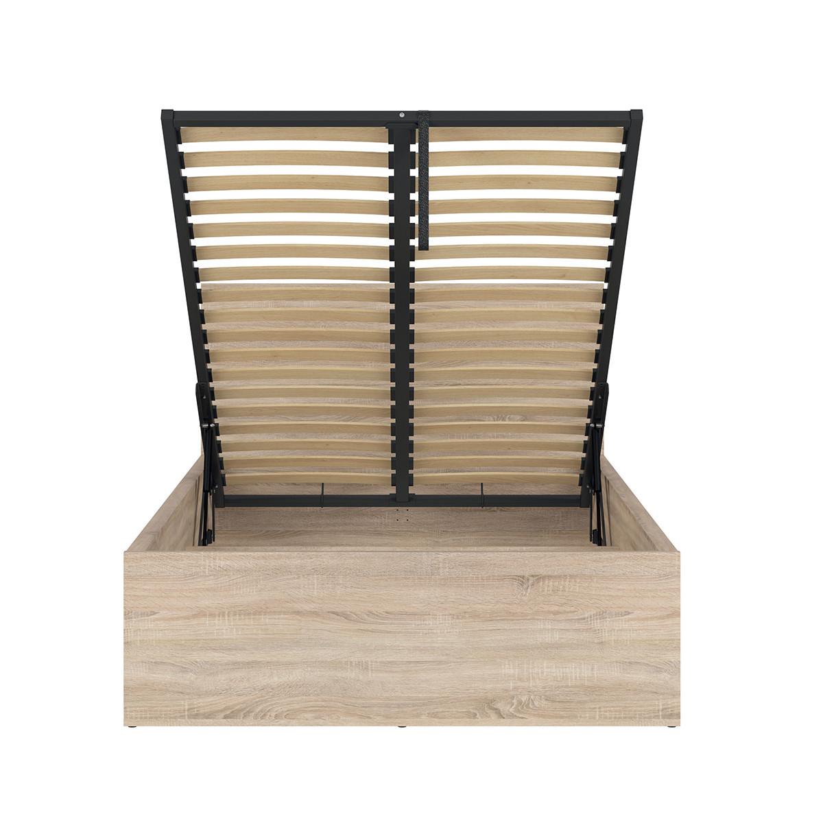 BOXBETT 120/200 Edwin Holz - Braun, Holzwerkstoff (120/200cm) - Petits-meubles