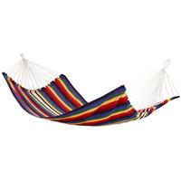 XXL-HÄNGEMATTE für 2 Personen bis 150kg, 200/120 cm, bunt - Multicolor, Textil (160/2.5/260cm) - Amanka