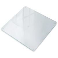 KÜCHENRÜCKWAND Glas transparent 60x60 cm - Transparent, Glas (60/60/0.4cm) - TULUP