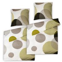 BETTWÄSCHE Nela 155x220cm + Kissenbezug 80x80cm Ornamente Renforcé 2er Set - Multicolor, Textil (155/220cm)