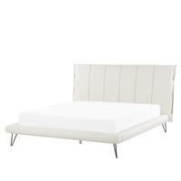 BETT 160/200cm Creme Betin - Creme, Textil (160/200cm) - Beliani