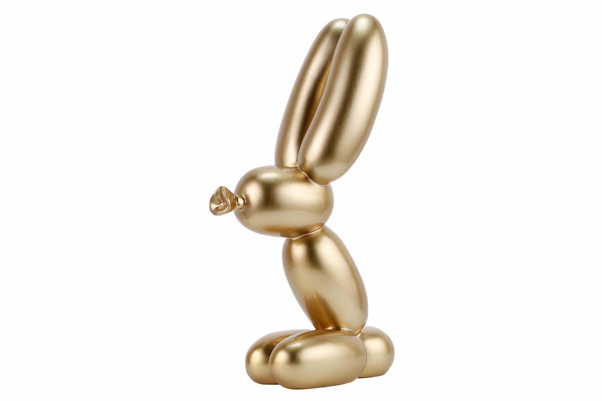 SKULPTUR Gold 18/32 cm - Goldfarben, Stein (0.85/32/11cm) - KUNSTLOFT