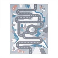 KINDERTEPPICH Creme 160 x 220 cm - Creme, Kunststoff (160/220cm) - TT Home