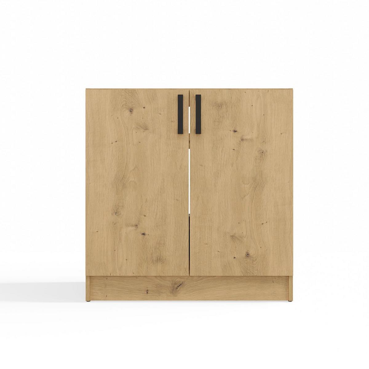 UNTERSCHRANK Artisan 80/82/45 - Eiche Artisan, Holzwerkstoff (80/82/45cm) - RAUMHIRSCH FURNITURE