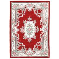 HANDTUFTTEPPICH Ming 290x390 cm - Rot, Textil (290/390cm) - THEKO