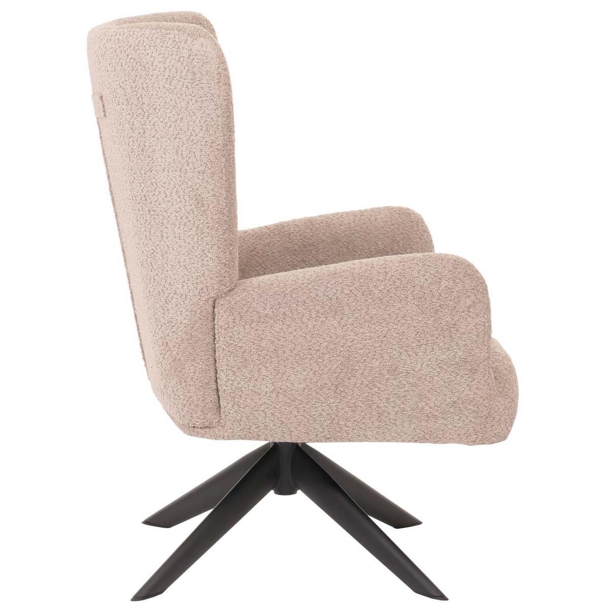 LOUNGE-SESSEL Grau - Grau, Textil (75/99/74cm) - MCW