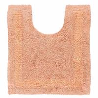 WC-VORLEGER 50/55 cm, 100% Baumwolle, wendbar - Orange, Textil (50/55cm) - Homescapes
