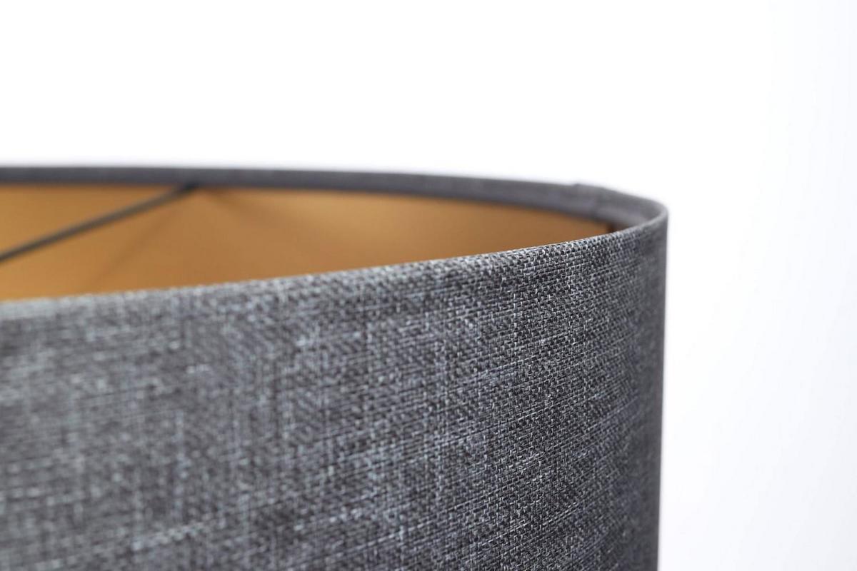 HÄNGELEUCHTE Grau 50/30 cm - Goldfarben/Grau, Kunststoff (50/0.6/30cm) - ONZENO