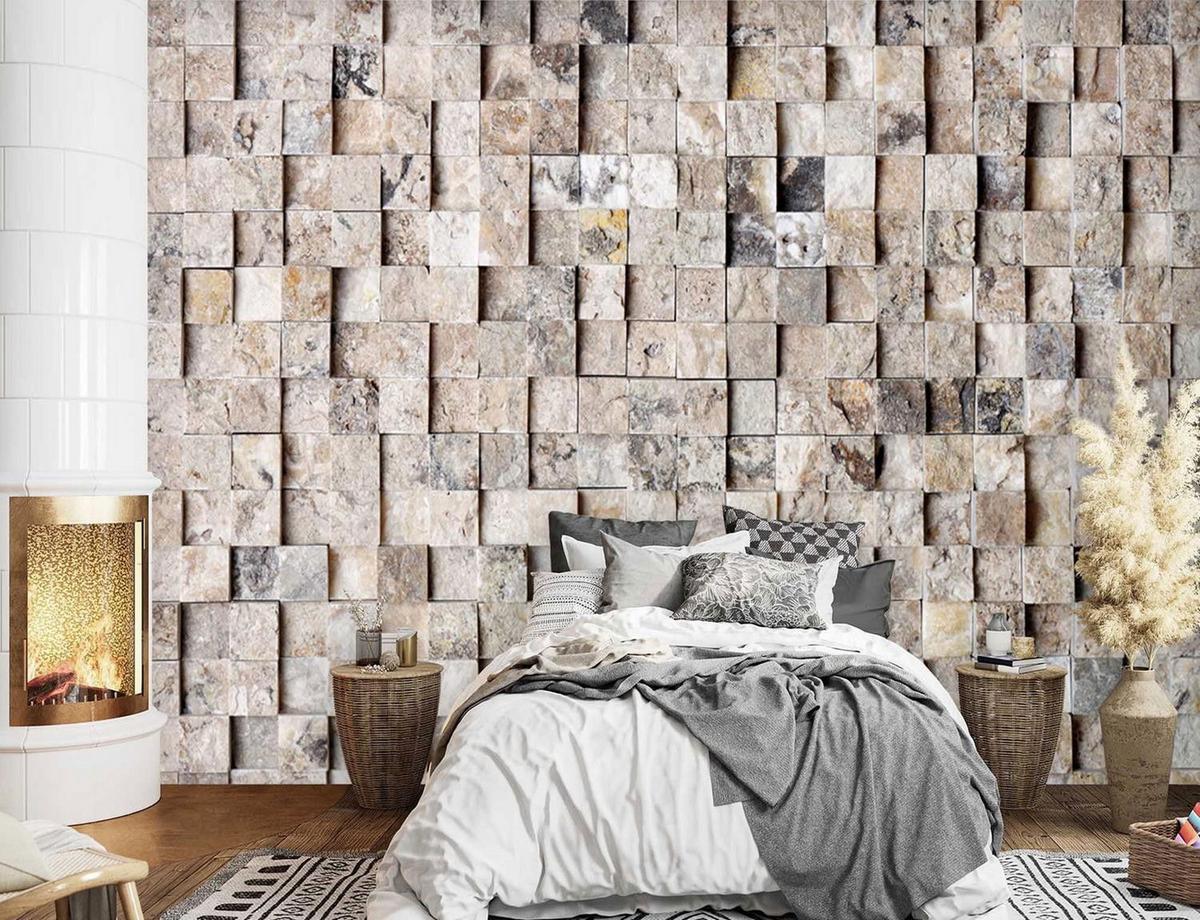 VLIESTAPETE Beige 100/70 cm - Beige, Textil (100/70cm) - KUNSTLOFT