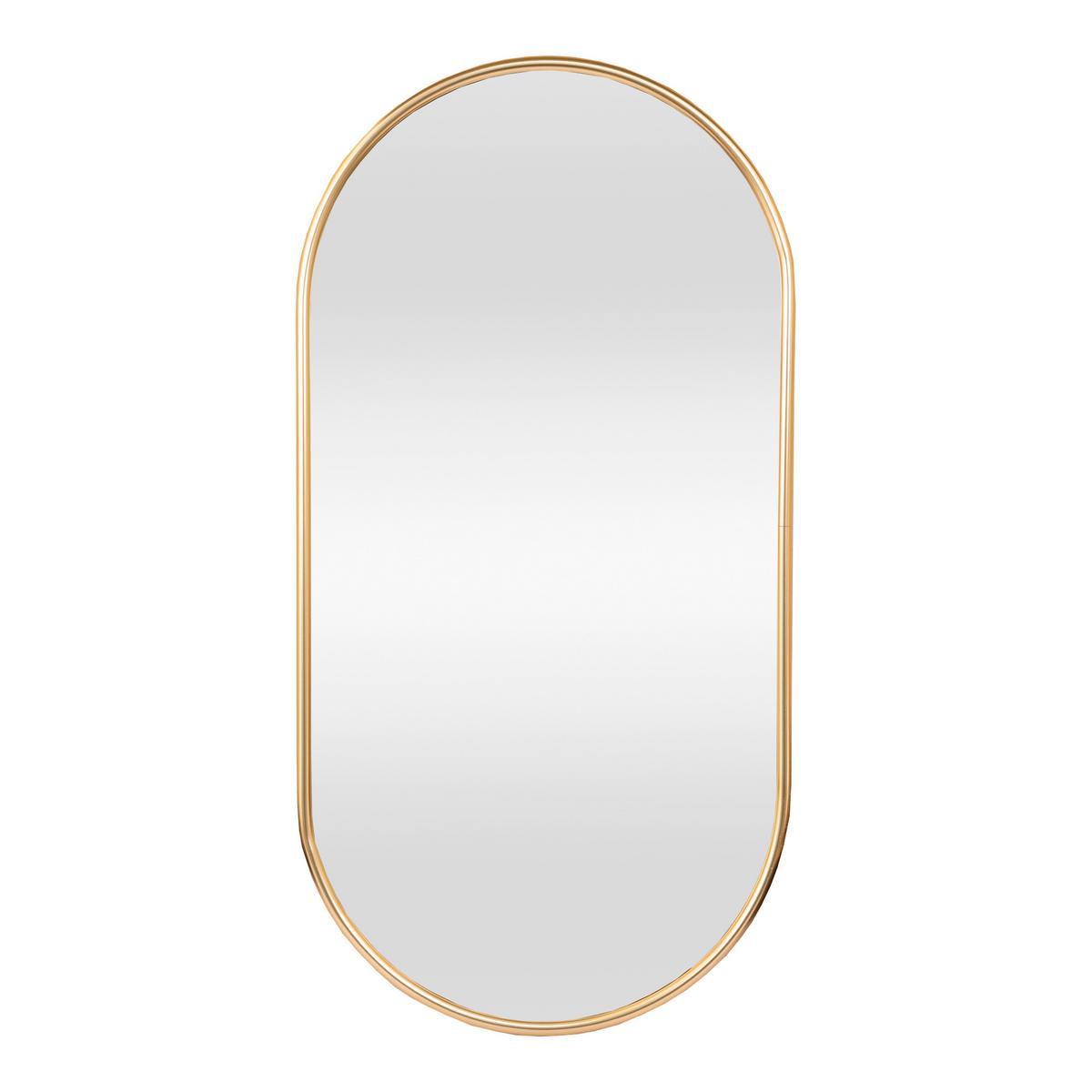 WANDSPIEGEL Picciano - Goldfarben, Glas/Metall (40/2.8/80cm) - [en.casa]