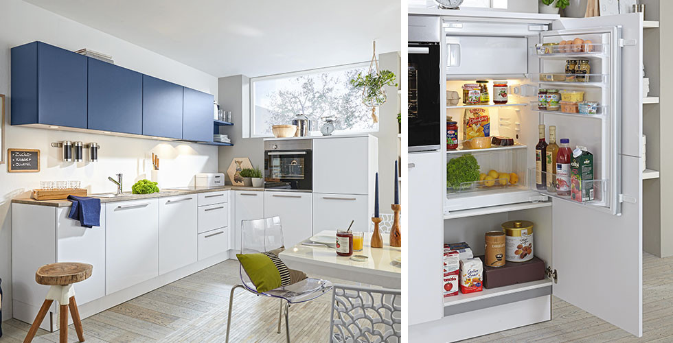 Kühlschrank mit Gefrierkombination, Stil modern und matt bei mömax