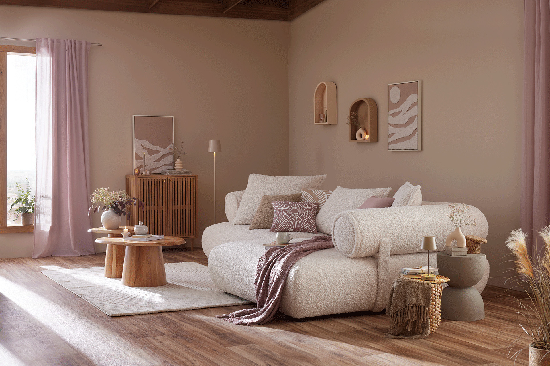 Látványkép a Natural Dusk inspriráció színeiben