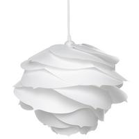 HÄNGELEUCHTE Weiß Nile - Weiß, Kunststoff (41/41/113cm) - Beliani