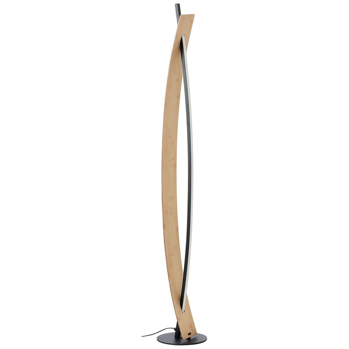 STEHLAMPE Visby G70900/76 - Schwarz, Metall (18/18/120cm) - Brilliant