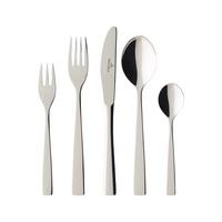 TAFELBESTECK Elisabeth silber 30-tlg. - Silberfarben, Metall - Villeroy & Boch