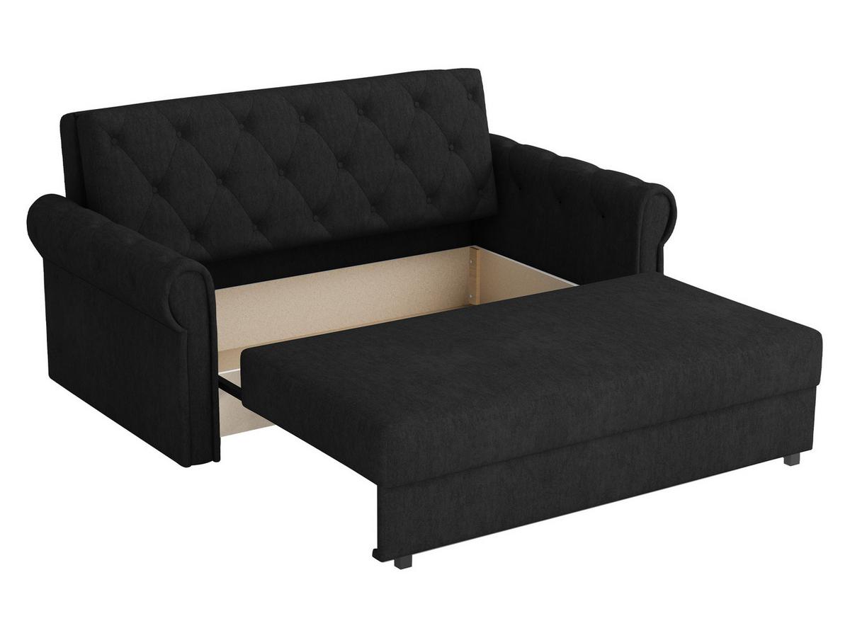 SCHLAFSOFA Viva Roma IV - Graphitfarben/Schwarz, Holz/Textil (188/85/98cm) - MIRJAN24