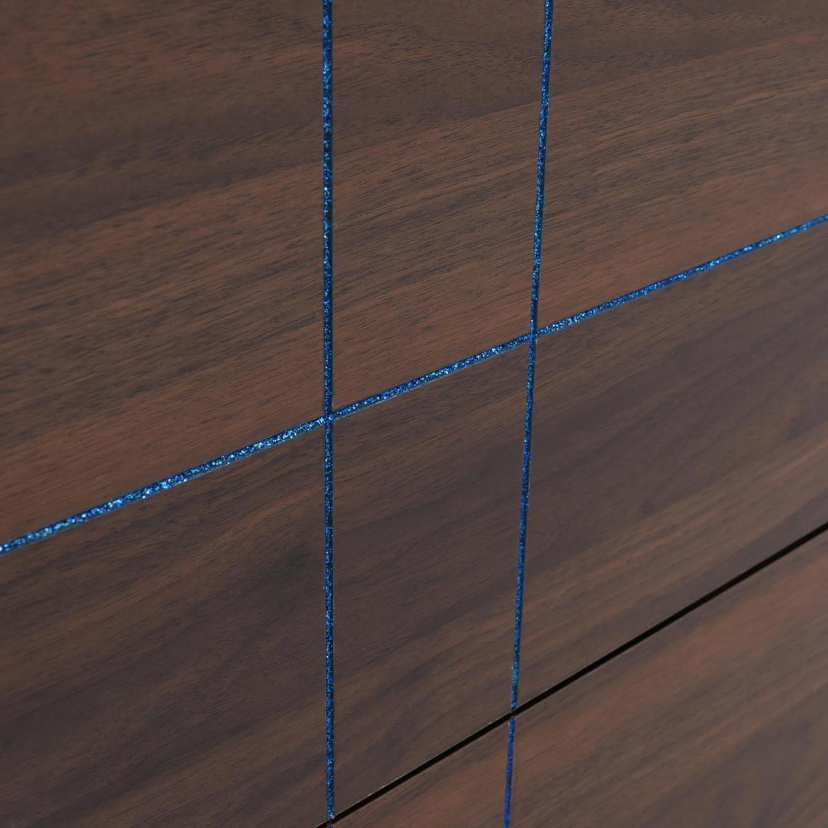 KOMMODE Walnuss Dekor - Walnussfarben, Holz (120/83/40cm) - MCW