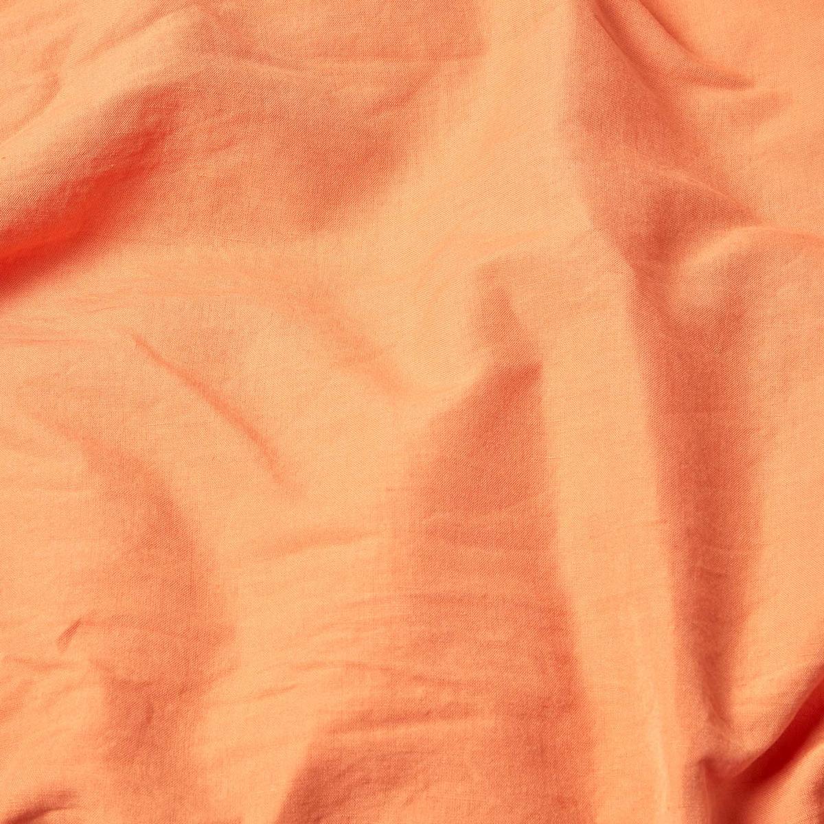 KISSENBEZUG Leinen - Orange, Textil (40/40cm) - Homescapes
