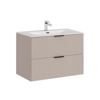 WASCHTISCH 80.2cm Adriel Beige - Beige, Holzwerkstoff (80.2/57/46cm) - Petits-meubles