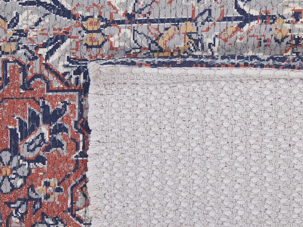 KURZFLOR-TEPPICH Korgan 200/140 cm - Multicolor, Kunststoff (140/200cm) - Beliani