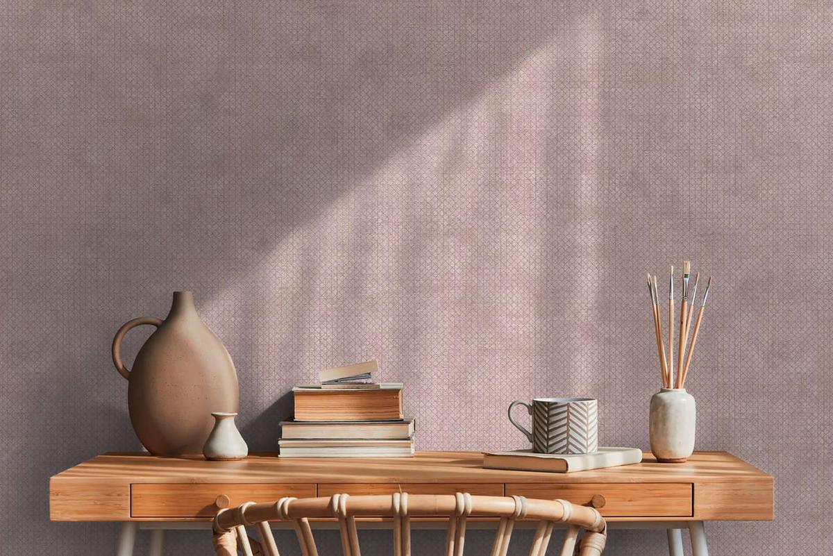 VLIESTAPETE Rosa 53/1005 cm - Pink, Textil (53/1cm) - KUNSTLOFT