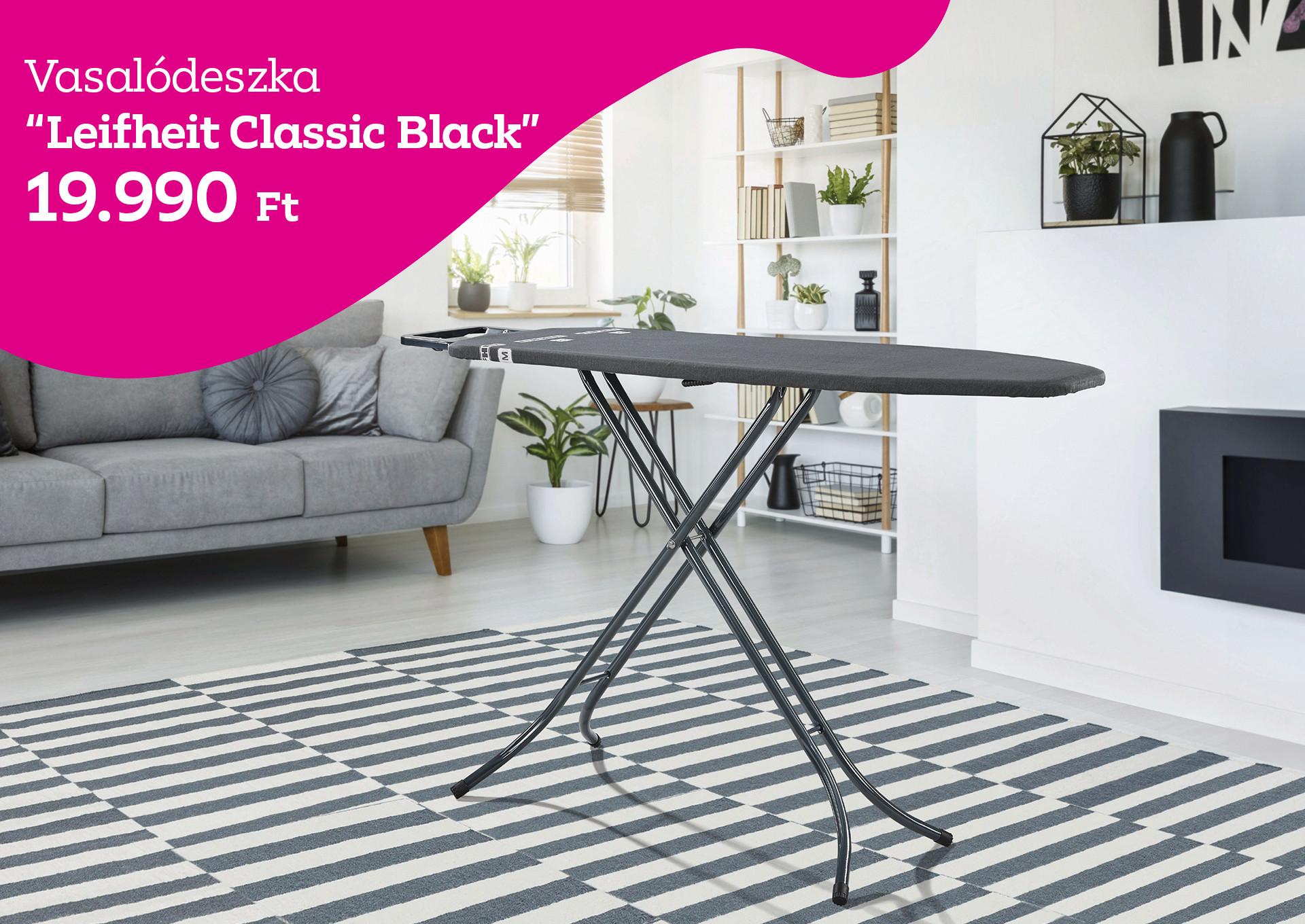 Leifheit Classic Black vasalódeszka 19.990 Ft