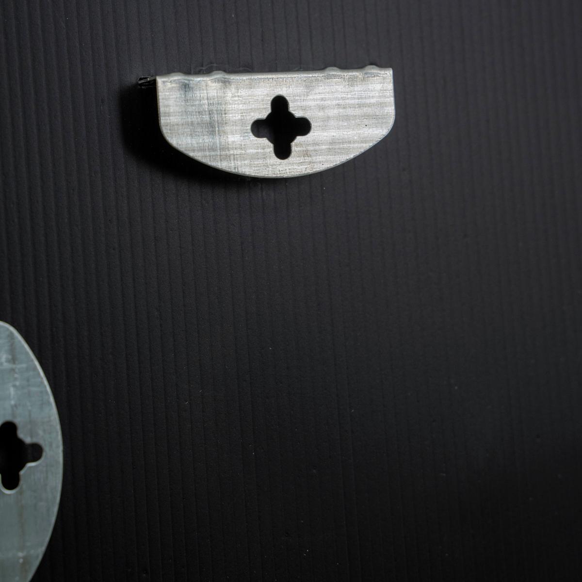 WANDSPIEGEL Picciano - Schwarz, Glas/Metall (40/2.8/80cm) - [en.casa]