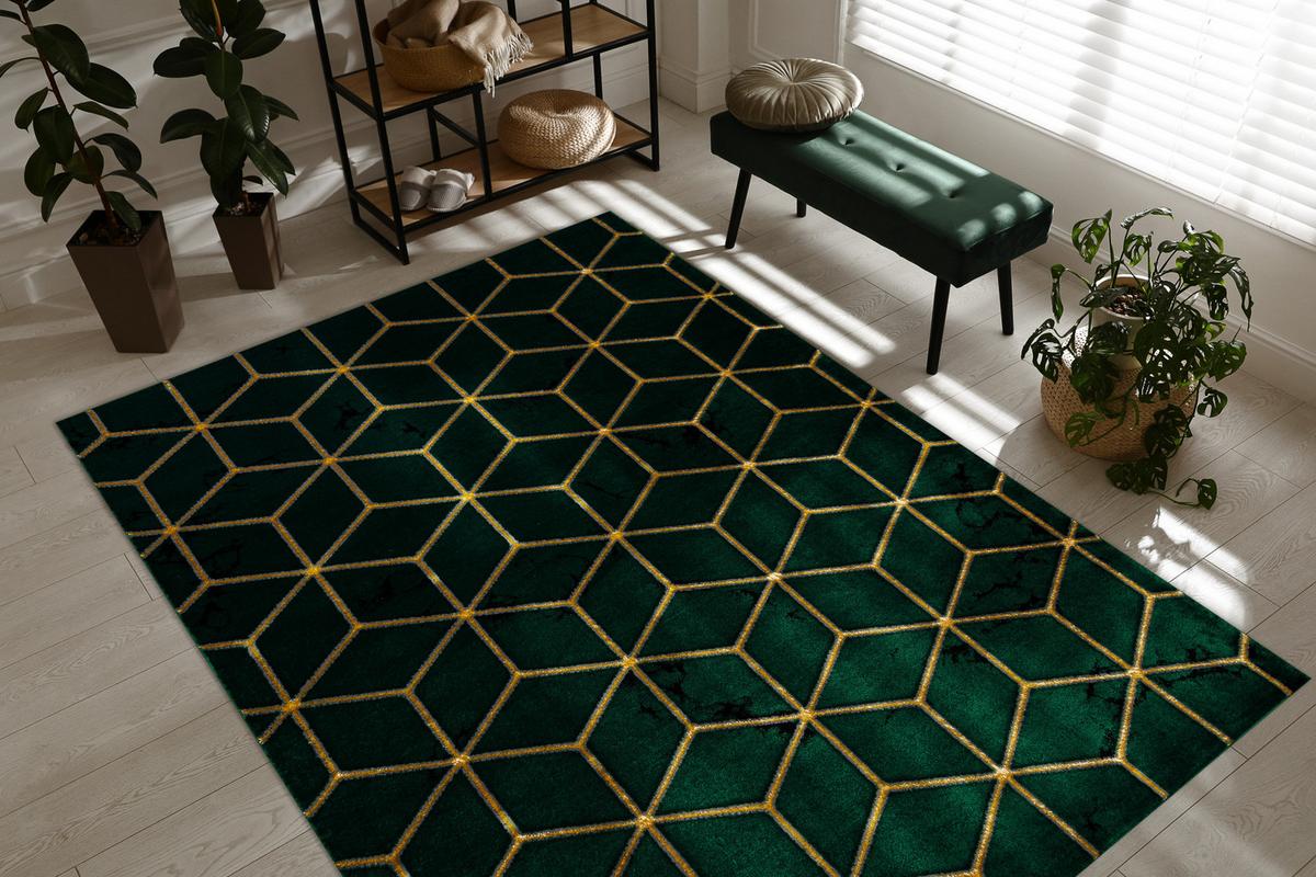 TEPPICH Emerald 200/290 cm - Pastellgrün, Textil (200/290cm) - rugsX
