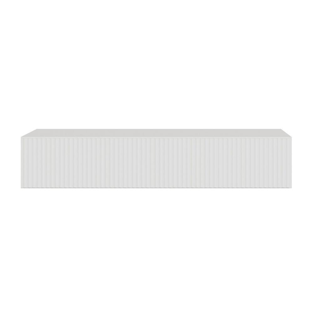 KONSOLENTISCH Veldio Weiß 90 cm - Weiß, Holzwerkstoff (35.6/90/17cm) - Selsey