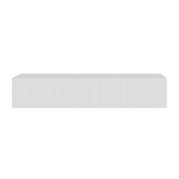 KONSOLENTISCH Veldio Weiß 90 cm - Weiß, Holzwerkstoff (35.6/90/17cm) - Selsey