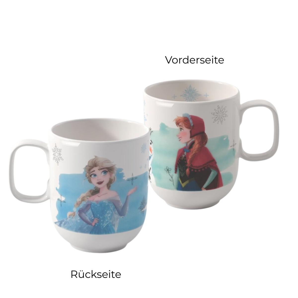 KINDERGESCHIRR-SET Disney Frozen bunt 3-tlg. - Multicolor, Keramik (2/2/2cm) - Villeroy & Boch