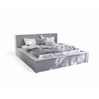 POLSTERBETT Aldana In Freya - Grau, Holzwerkstoff/Textil (140/200cm) - Fun Möbel