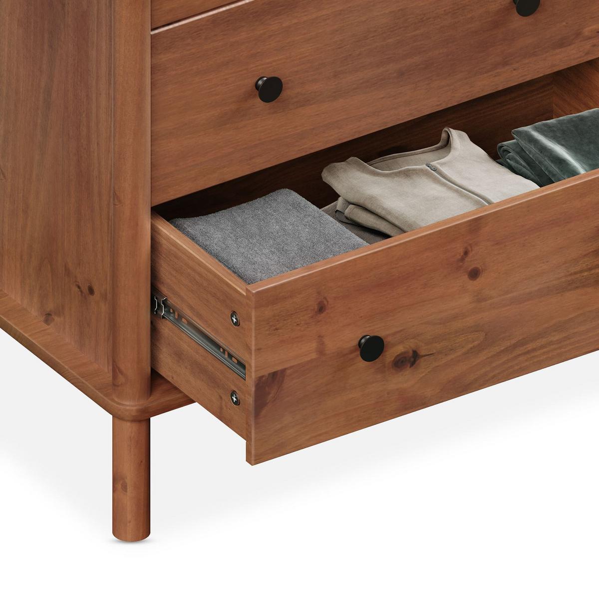KOMMODE APOANA Kastanie - Kastanienfarben, Holz (132/83/40cm) - IDIMEX