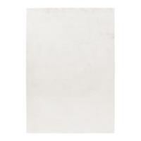 KURZFLORTEPPICH Waschbar NECKAR, einfarbig, aus Polyester, Creme, 60 x 110 cm - Beige, Textil (110/60cm) - KADIMA DESIGN