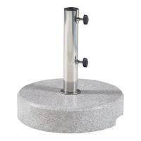 SONNENSCHIRMSTÄNDER Bomba - Grau, Stein (38/38cm) - casa.pro