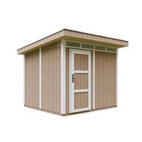 HOLZ-GARTENHAUS basis LP SmartSide 5,9m² mit B279xL293xH239 cm - M903 - TERRA BROWN - Hellbraun, Holz (294/237/279cm) - Timbela
