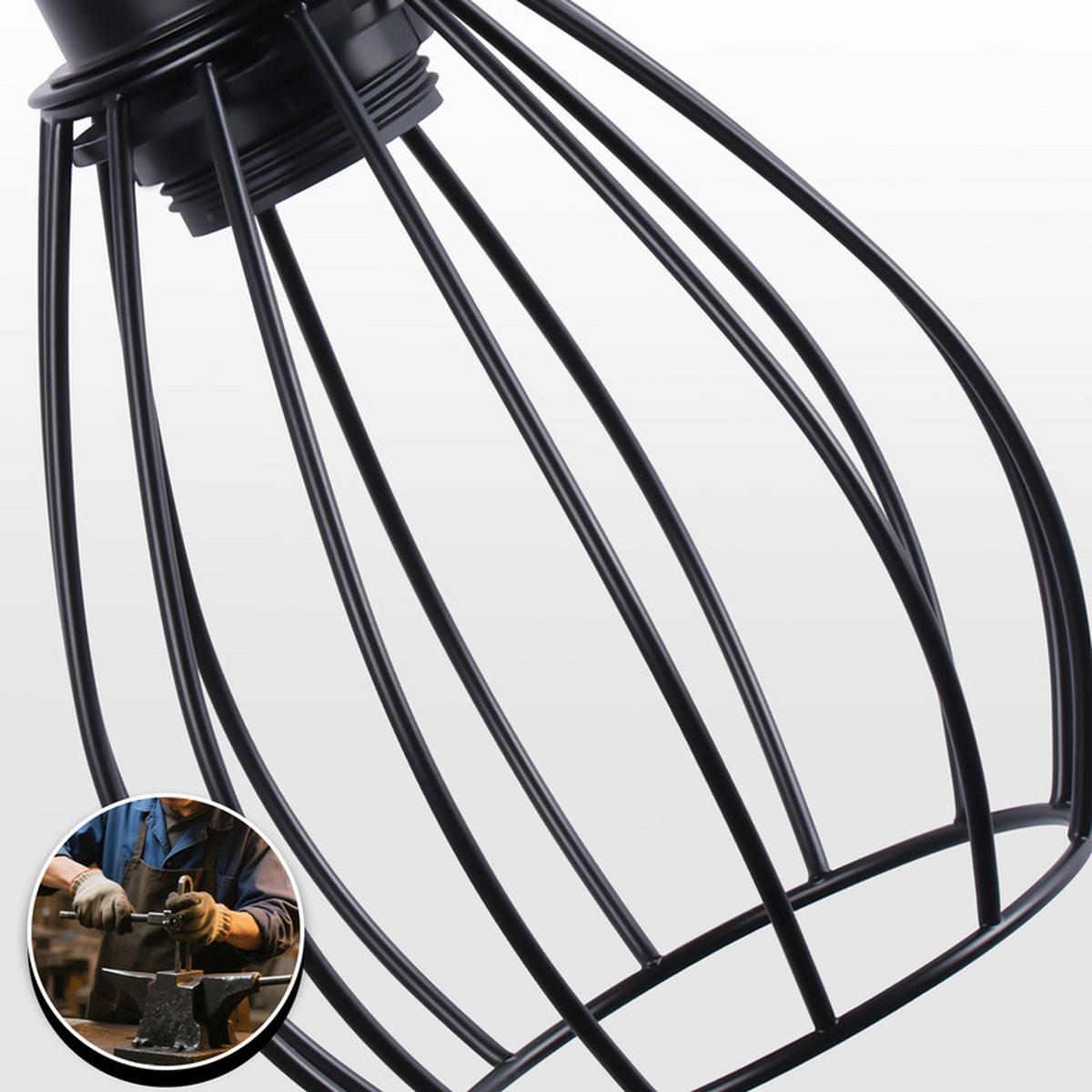 STEHLAMPE Ennis II 152/23cm - Schwarz, Metall (152/23/23cm) - Nettlife